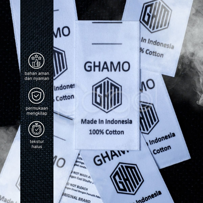 Highlight image 5 for Label Satin Putih