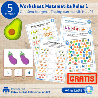 DOWNLOAD Worksheet Anak GRATIS, image 2