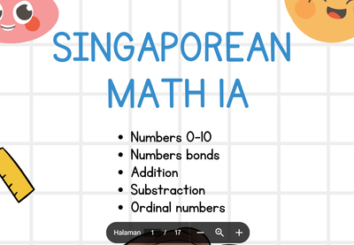 image for  Worksheet Singapore Math 1A Ebook PDF Belajar Berhitung button