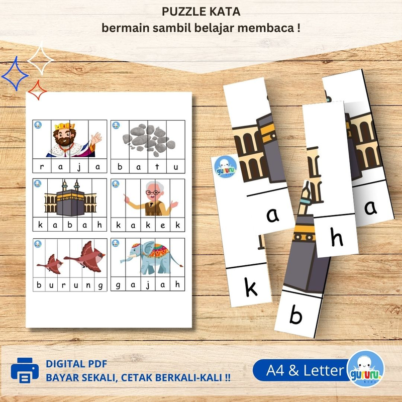 Highlight image for Printable Maulid Nabi -eBook Worksheet Anak Usia 2-8 Tahun 