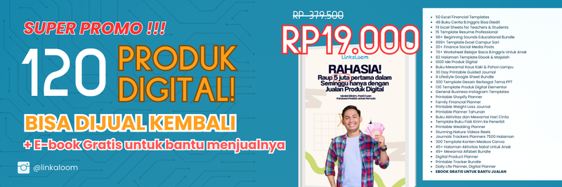 Image for PAKET GILA! 120+ Produk Digital & Ebook Cara Jualnya - Cuma 19rb!