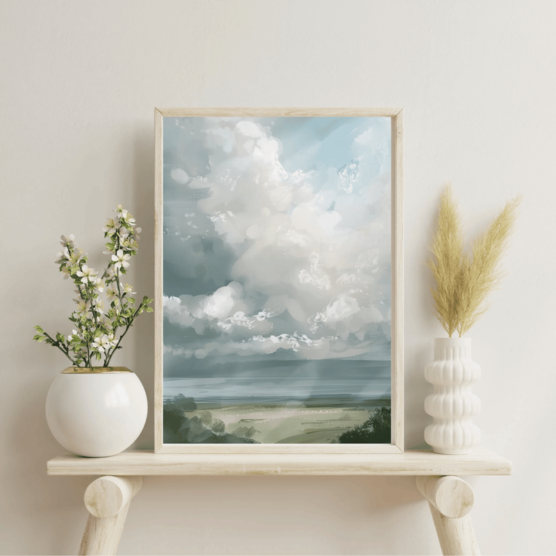 Highlight image 2 for ART PRINT SKY FREE - WALL DECOR - AESTHETIC ART PRINT