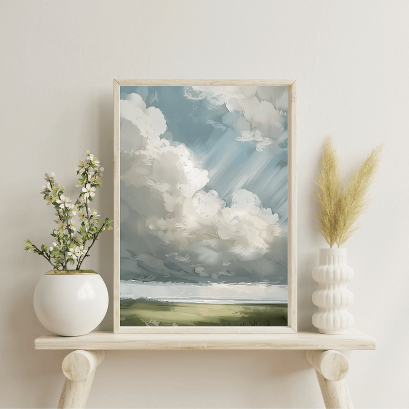 Highlight image 3 for ART PRINT SKY FREE - WALL DECOR - AESTHETIC ART PRINT
