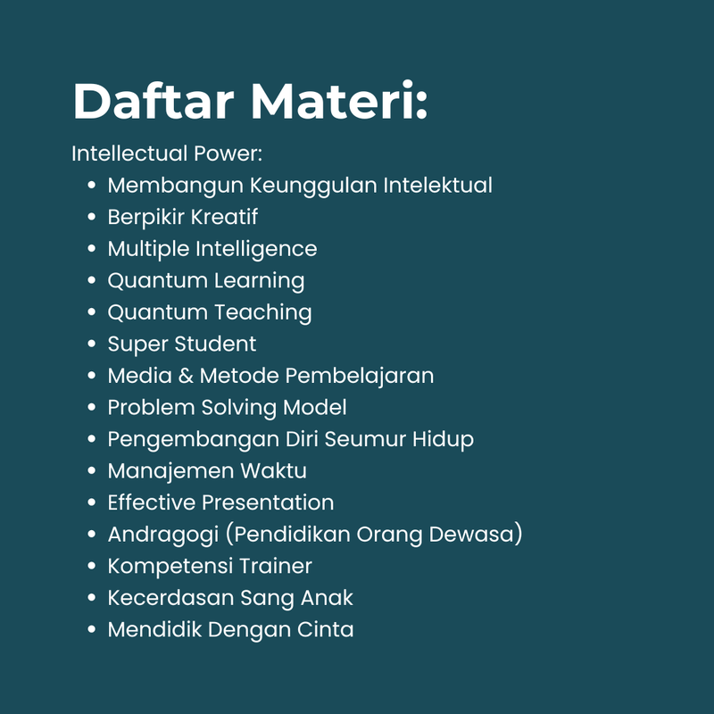 Highlight image for 100 Materi Presentasi & Training Siap Pakai