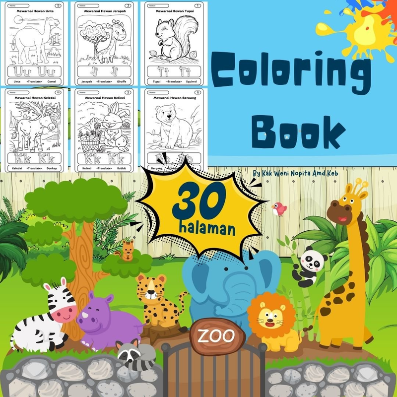 Highlight image 2 for Coloring Book 30 Halaman