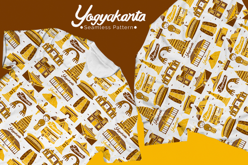 Highlight image 5 for Yogyakarta Seamless Pattern Pack