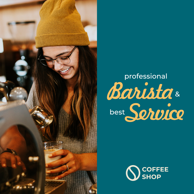 Highlight image 2 for Coffee Shop Instagram Feed Pack #01
