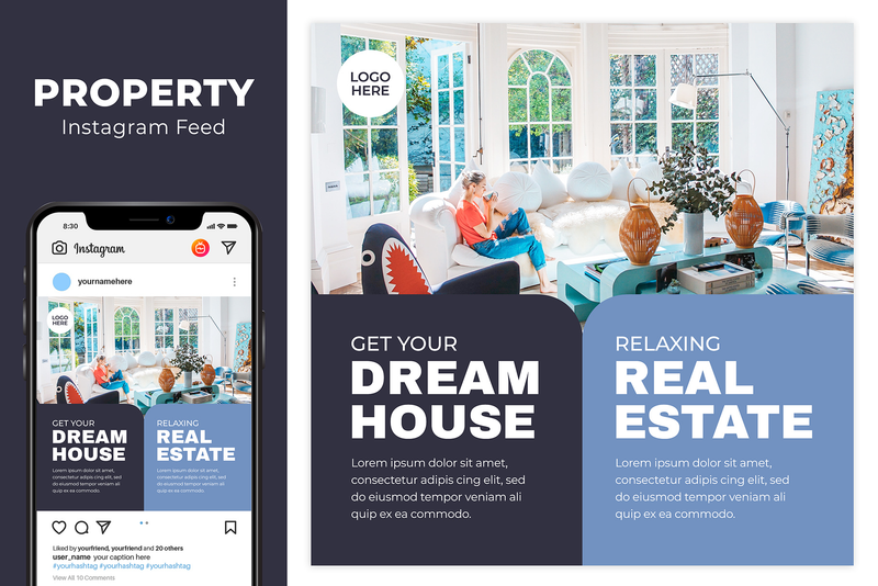 Highlight image 3 for Property Instagram Feed Pack #01