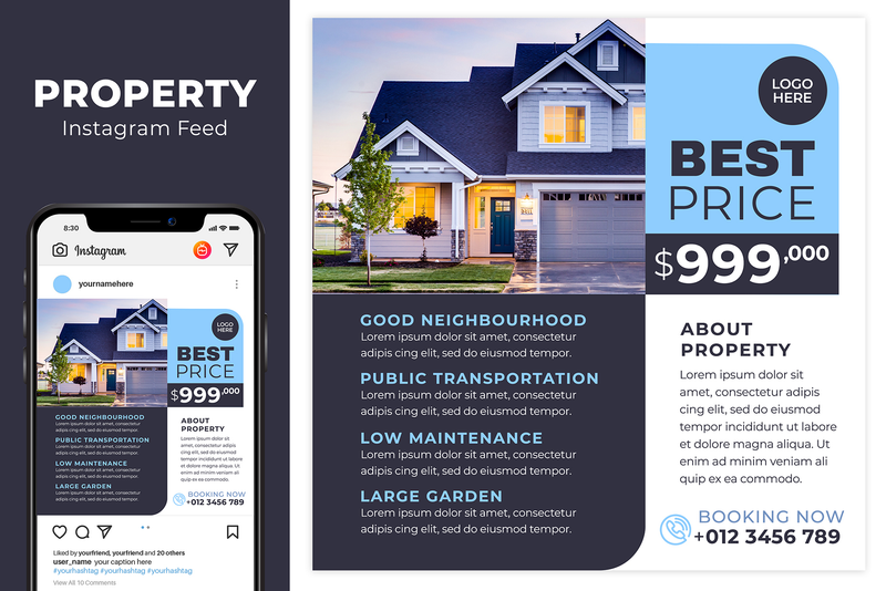 Highlight image 7 for Property Instagram Feed Pack #01