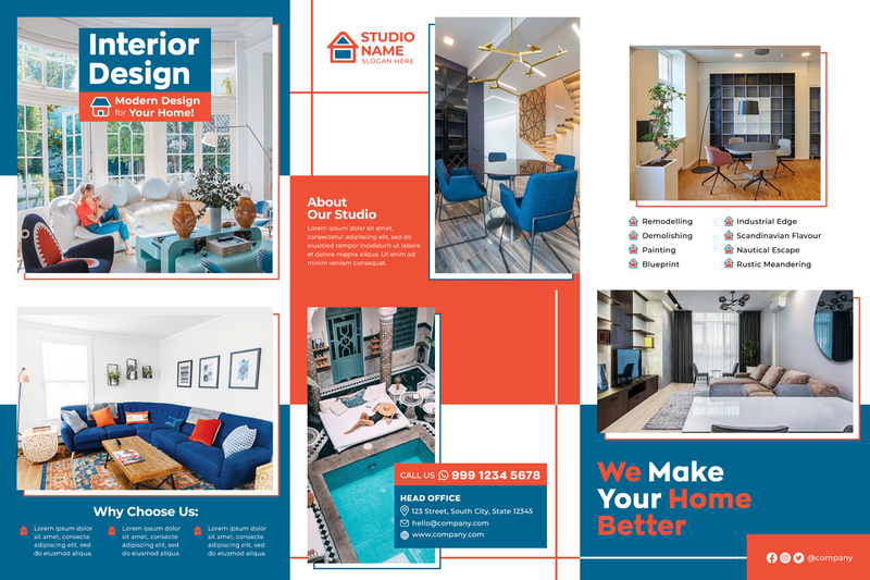 Highlight image 1 for Interior Instagram Feed Pack #01