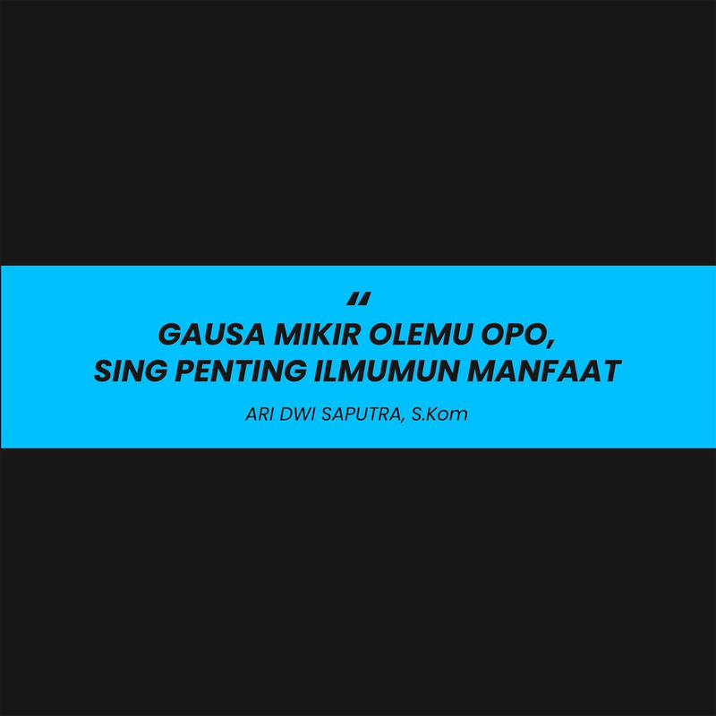 ARI DWI SAPUTRA profile background