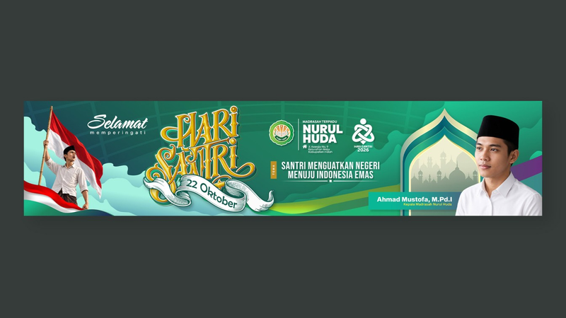Spanduk Hari Santri  cover image
