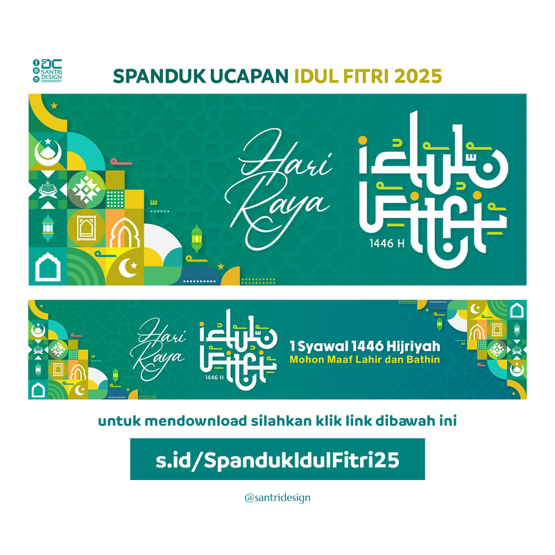 Highlight image for Spanduk Idul Fitri