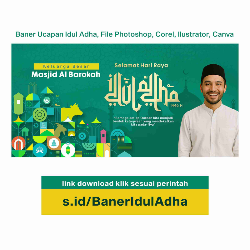 Highlight image for Baner Ucapan Idul Adha