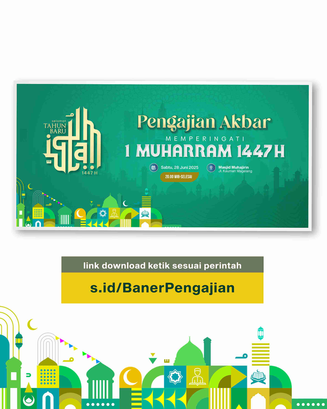 Highlight image 1 for Baner Tahun Baru Islam