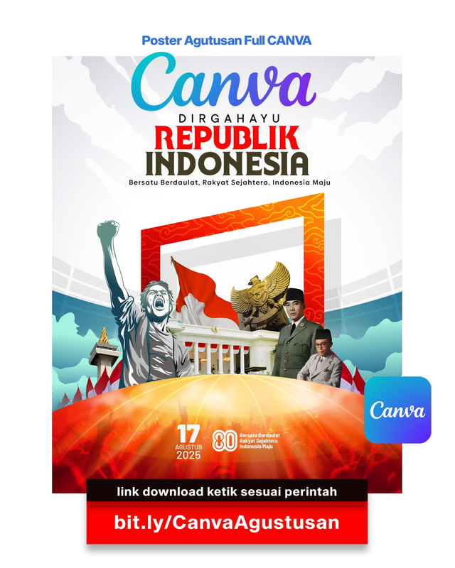 Highlight image 1 for Poster Agustusan Canva