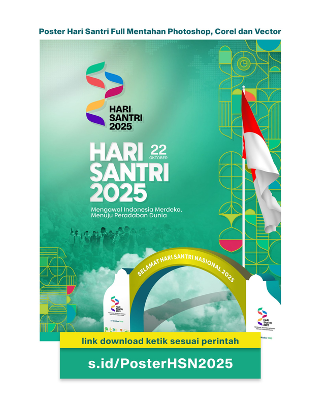 Highlight image 1 for Poster Hari Santri Nasional