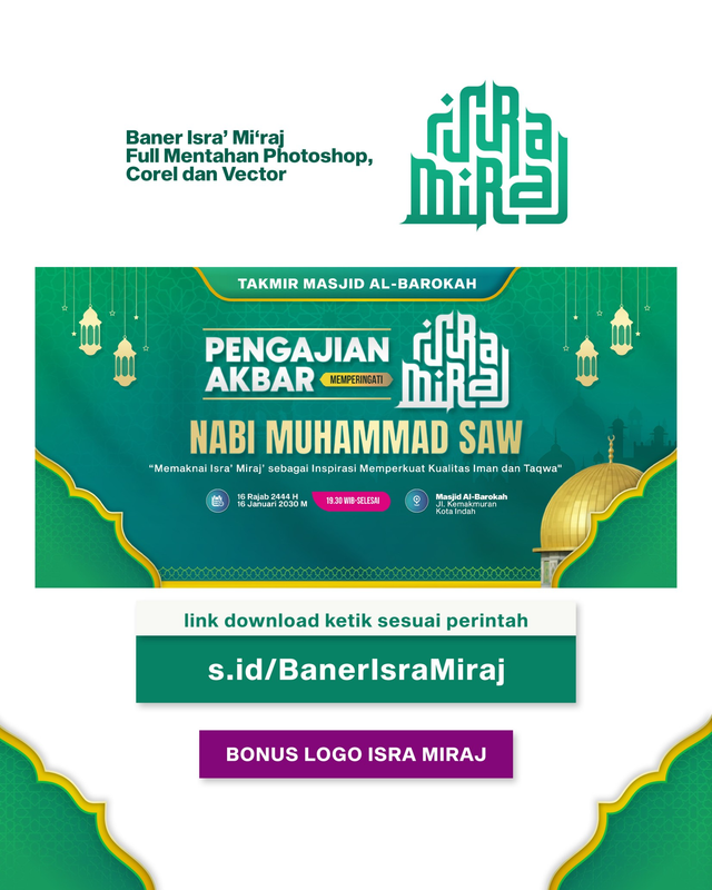 Highlight image 1 for Baner Isra Miraj