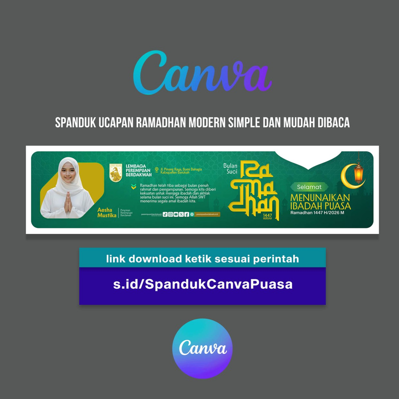 Highlight image 1 for Spanduk Ramadhan Canva