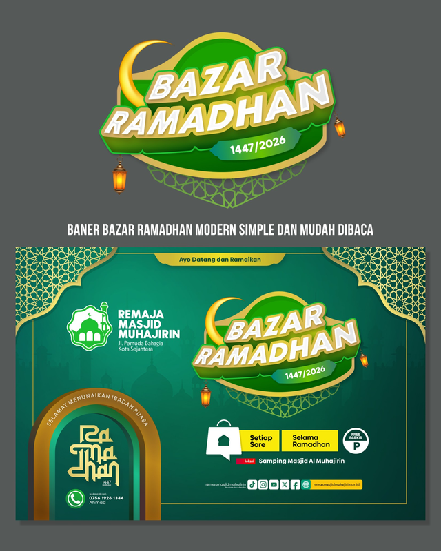 Highlight image 2 for Baner Bazar Ramadhan Photoshop