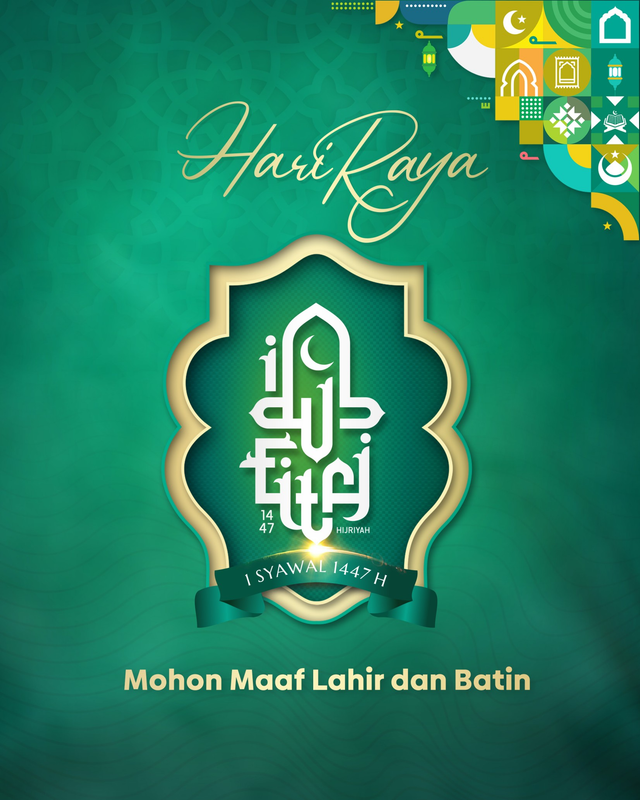 Highlight image 1 for Idul Fitri Full PSD