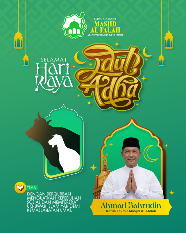 Highlight image for Poster Idul Adha Corel
