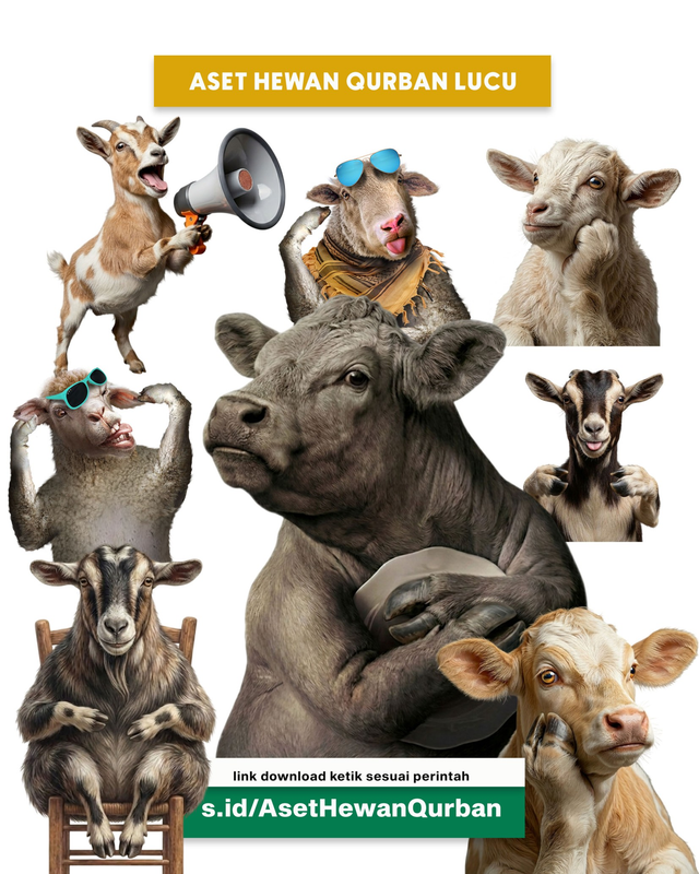 Highlight image for Aset Hewan Qurban Lucu