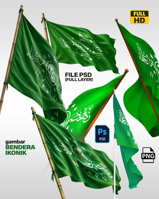Highlight image 1 for Kumpulan Bendera NU