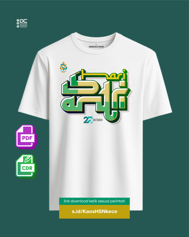Highlight image for Kaos Hari Santri Keren