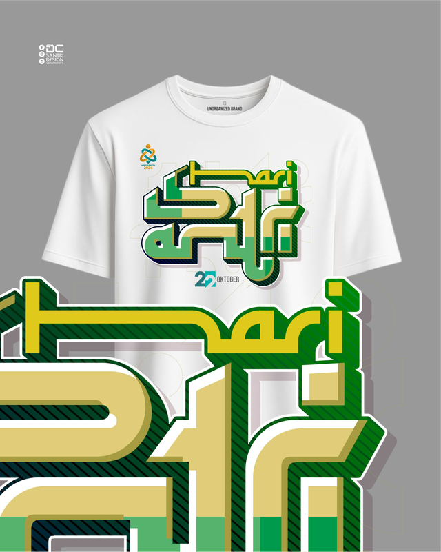 Highlight image for Kaos Hari Santri Keren
