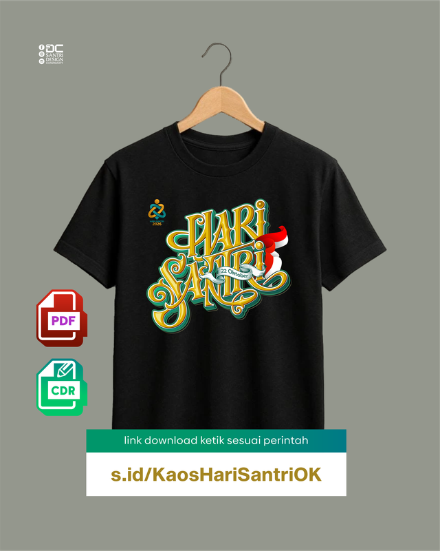 Highlight image for Kaos Hari Santri OK