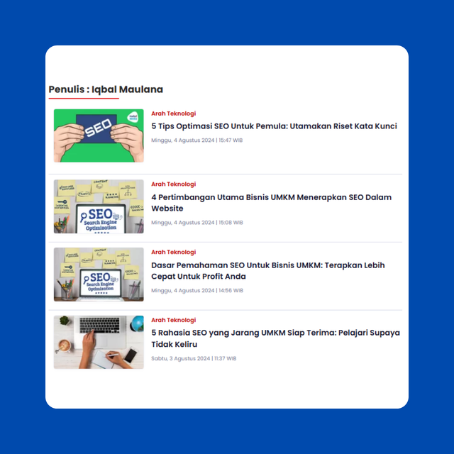 Image 3 for Contoh tulisan yang nanti akan dibuat.