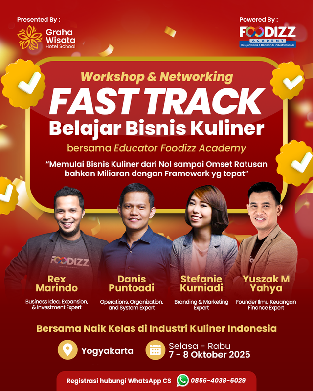 Image for ✨Workshop: FAST TRACK Belajar Bisnis Kuliner!