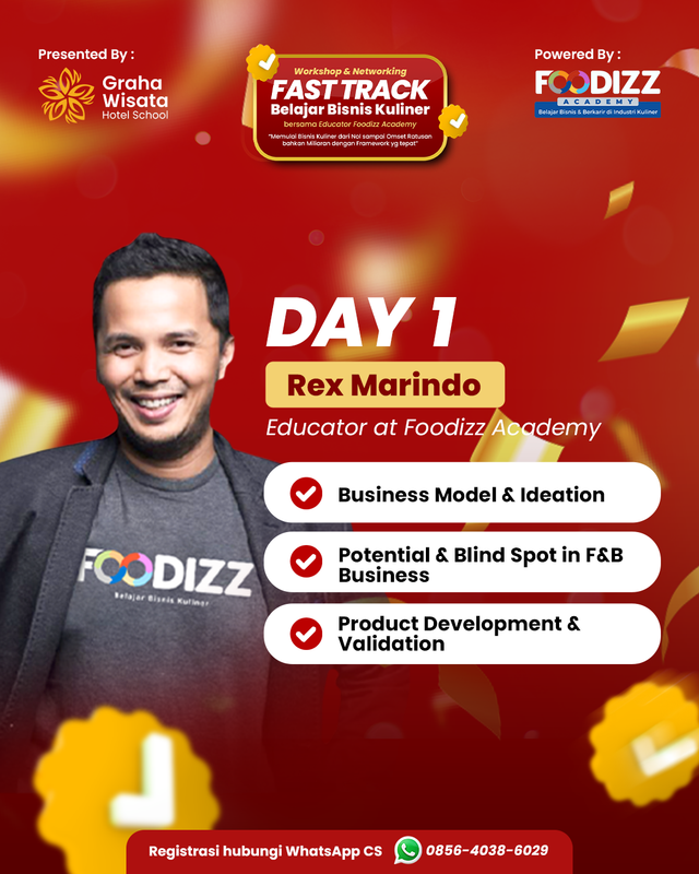 Image for ✨Workshop: FAST TRACK Belajar Bisnis Kuliner!