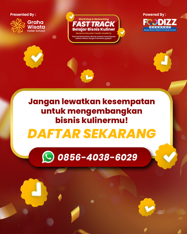 Image for ✨Workshop: FAST TRACK Belajar Bisnis Kuliner!