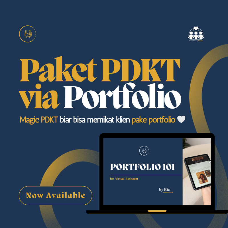 Highlight image for [Recording] PDKT ke Calon Klien via PORTFOLIO (untuk VA)