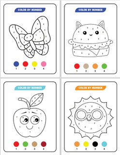 image for Gratis Color By Number Printable For Kids button
