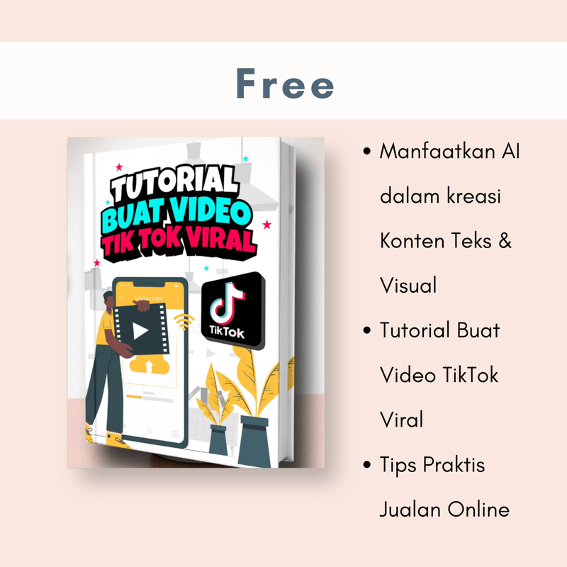 Highlight image 1 for Free 3 Update iLmu AI, Tiktok, Jualan Online