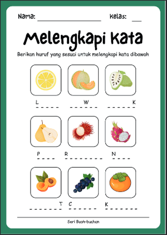 Highlight image for Free 100 lembar worksheet Aktivitas Anak 