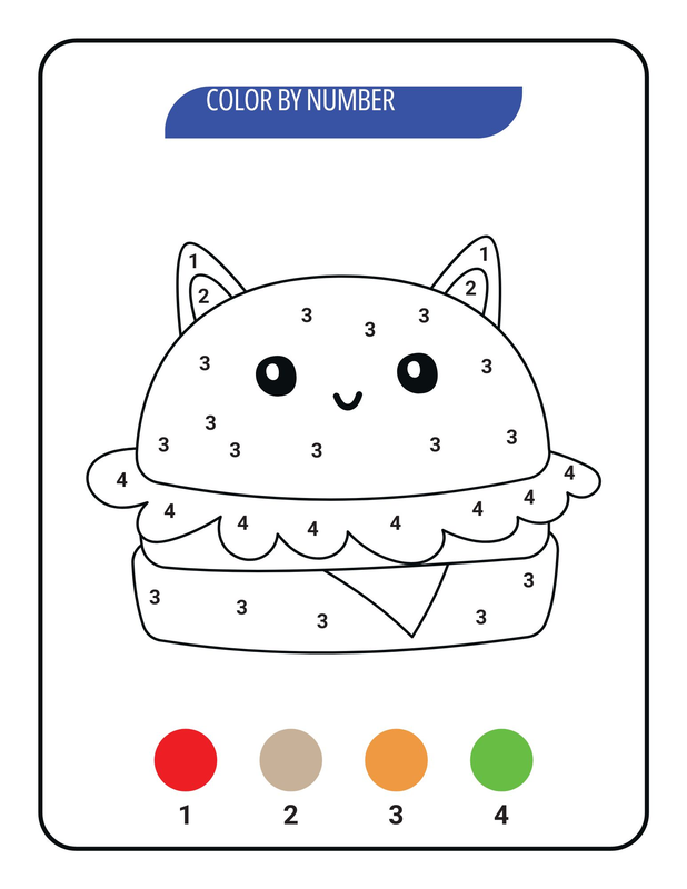 Highlight image for Gratis Color By Number Printable For Kids