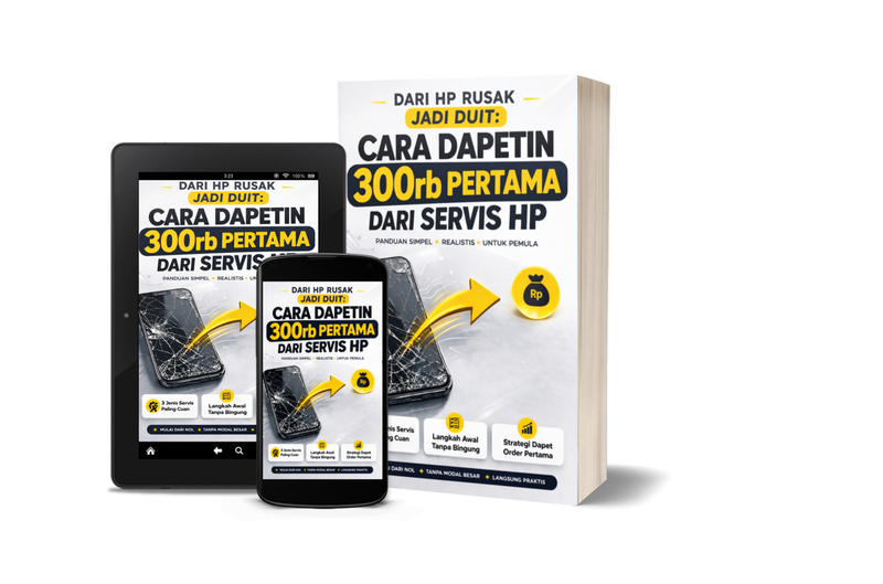 Highlight image for Dari HP Rusak Jadi Duit: Cara Dapetin 300rb Pertama dari Servis HP