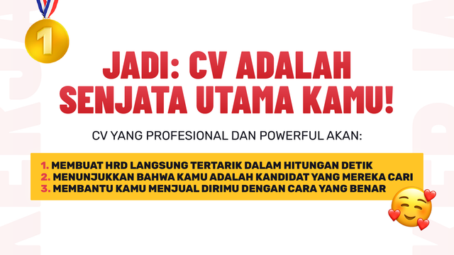 Image for Bagaimana CV Professional dapat Membantu Kamu?