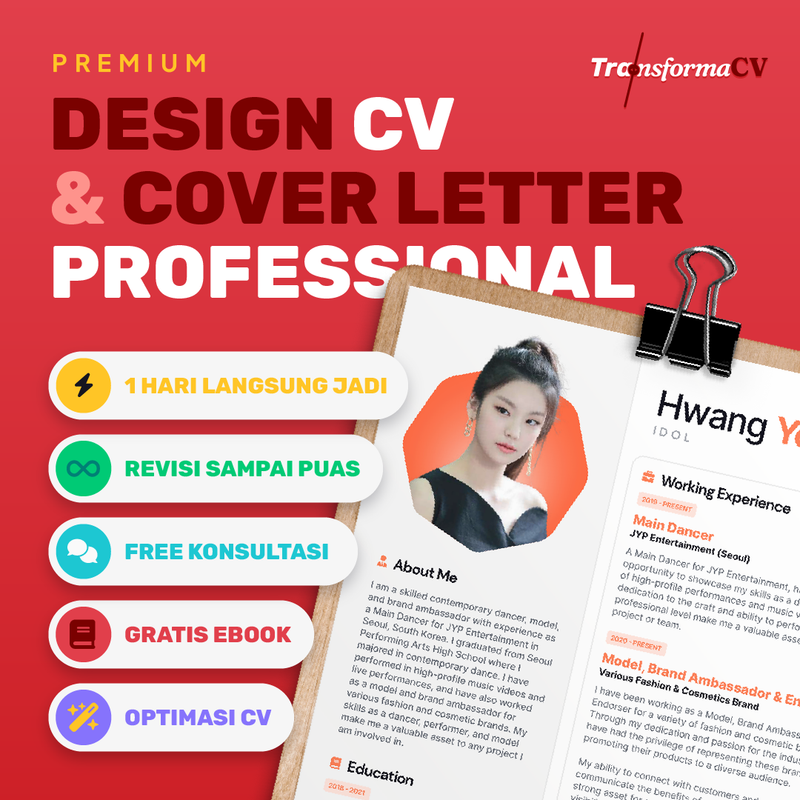 Highlight image 1 for Jasa Design CV ATS Professional yang Bikin HRD GAK BISA SKIP! 🚀🔥
