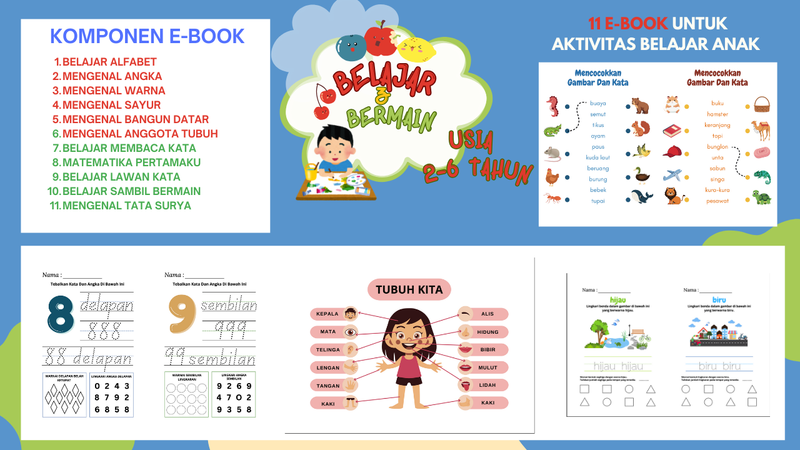 Highlight image for 11 E-BOOK UNTUK AKTIVITAS BELAJAR ANAK