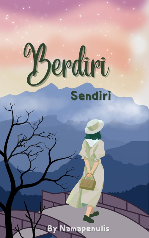 Highlight image for 004. Template Cover Novel Wattpad / E-book / Fizzo / dsb bonus BROKMARK + Horizontal Cover