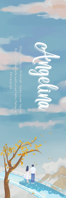 Highlight image for 001 Template Cover Novel Wattpad / E-book / Fizzo / dsb bonus BROKMARK + Horizontal Cover