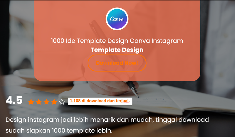 Highlight image 1 for 1000 Ide Template Design Canva Instagram dan Facebook Template Design