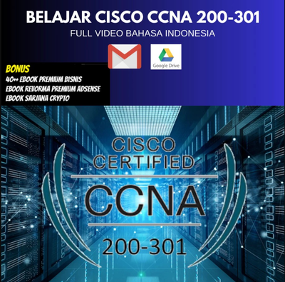 image for Video Belajar CISCO CCNA 200-301 Dari dasar sampai Mahir button