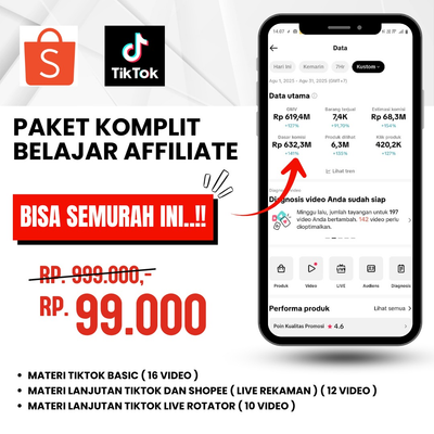 image for Paket Komplit Menjadi Affiliator sukses button