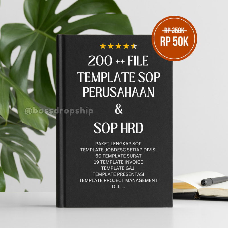 Highlight image 1 for 200 File SOP Perusahaan Resmi Siap pakai